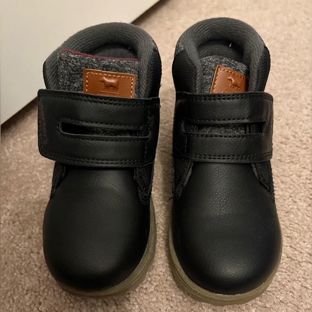 Carter's Black and Brown Kids Boots